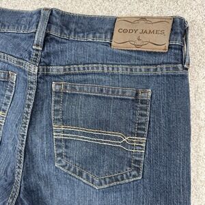 Cody James Jeans Mens Denim Relaxed Fit Straight Leg Western Casual 30x32